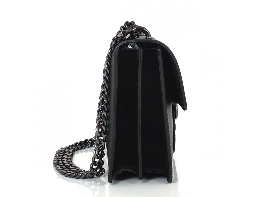 Женская классическая черная сумочка Firenze Italy F-IT-054-11A - Royalbag