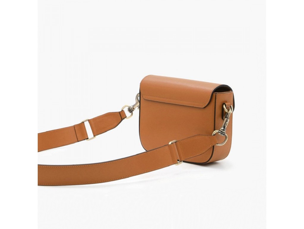 Женская маленькая сумочка на широком ремешке Firenze ItalyF-IT-061C - Royalbag
