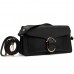 Женская черная маленькая сумка Firenze Italy F-IT-1012A - Royalbag Фото 7