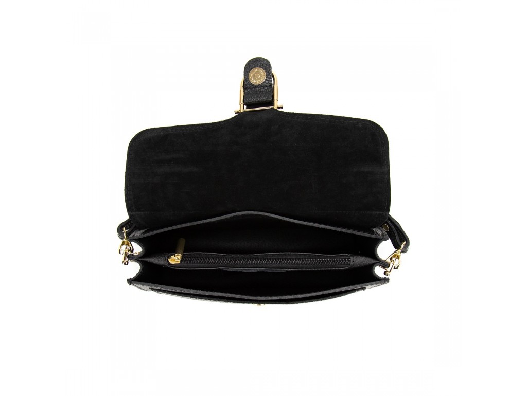 Женская черная маленькая сумка Firenze Italy F-IT-1012A - Royalbag
