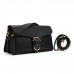 Женская черная маленькая сумка Firenze Italy F-IT-1012A - Royalbag Фото 3