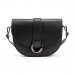 Стильная кожаная женская сумочка полукруглая Firenze Italy F-IT-1030AL - Royalbag Фото 4