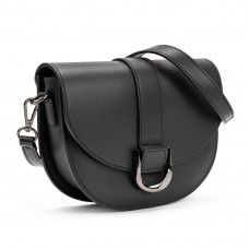 Стильная кожаная женская сумочка полукруглая Firenze Italy F-IT-1030AL - Royalbag Фото 2