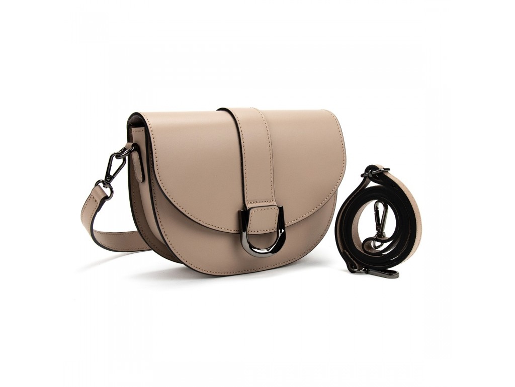 Стильна жіноча шкіряна сумочка напівкругла Firenze Italy F-IT-1030TL - Royalbag