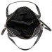 Удобная мягкая кожаная черная сумка Firenze Italy F-IT-1041A - Royalbag Фото 3