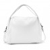 Удобная мягкая кожаная белая сумка Firenze Italy F-IT-1041W - Royalbag Фото 5