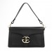 Женская черная маленькая сумка Firenze Italy F-IT-2012A - Royalbag Фото 6