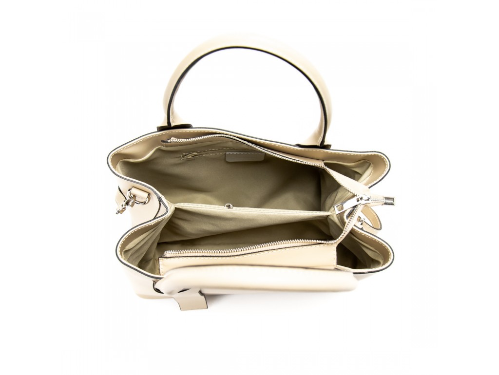 Класична жіноча сумка в гладкій шкірі Firenze Italy F-IT-5544B - Royalbag