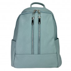 Шкіряний жіночий рюкзак блакитного кольору Firenze Italy F-IT-5553BL - Royalbag