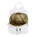 Шкіряний жіночий рюкзак білого кольору Firenze Italy F-IT-5553W - Royalbag Фото 3