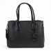 Класична жіноча шкіряна чорна сумка Firenze Italy F-IT-7601A - Royalbag Фото 7