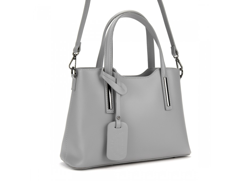 Зручна класична жіноча шкіряна сумка Firenze Italy F-IT-7608G-1 - Royalbag
