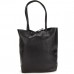 Жіноча шкіряна чорна сумка шоппер Firenze Italy F-IT-7622A - Royalbag Фото 5