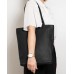 Жіноча шкіряна сумка чорний шоппер Firenze Italy F-IT-7622AM - Royalbag Фото 4