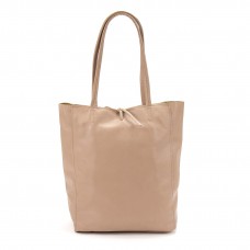 Женская кожаная сумка шоппер пудровая Firenze Italy F-IT-7622PM - Royalbag