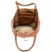 Жіноча шкіряна коричнева сумка шоппер Firenze Italy F-IT-7622С - Royalbag Фото 3