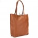 Жіноча шкіряна коричнева сумка шоппер Firenze Italy F-IT-7622С - Royalbag Фото 4