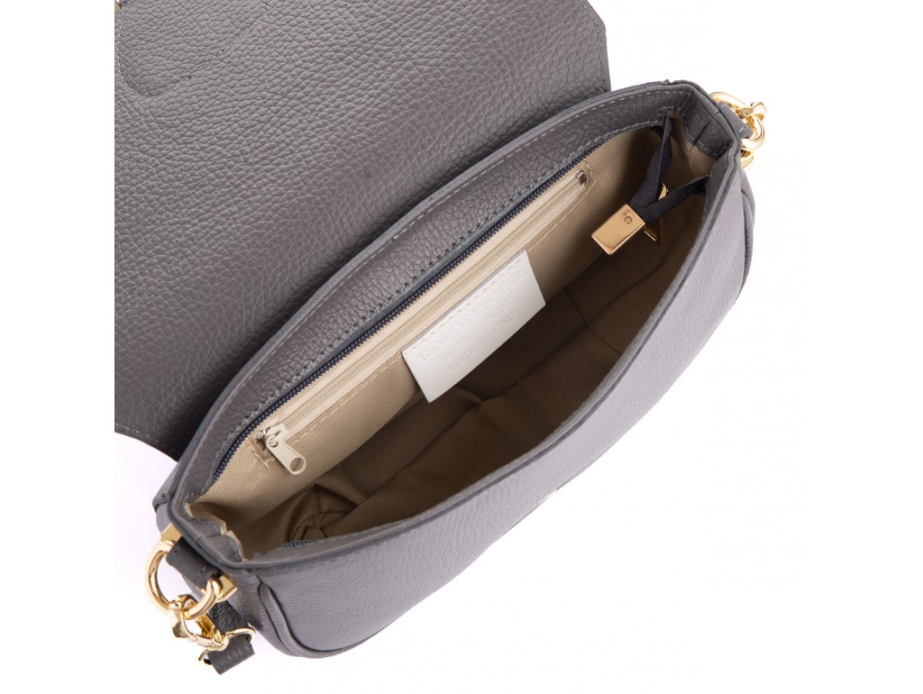 Маленька жіноча сіра сумочка Firenze Italy F-IT-9801G - Royalbag