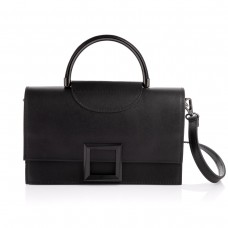 Стильна жіноча сумочка чорного кольору Firenze Italy F-IT-9802A - Royalbag