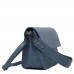 Шкіряна синя сумка кросбоді з клапаном Firenze Italy F-IT-9809BL - Royalbag Фото 5