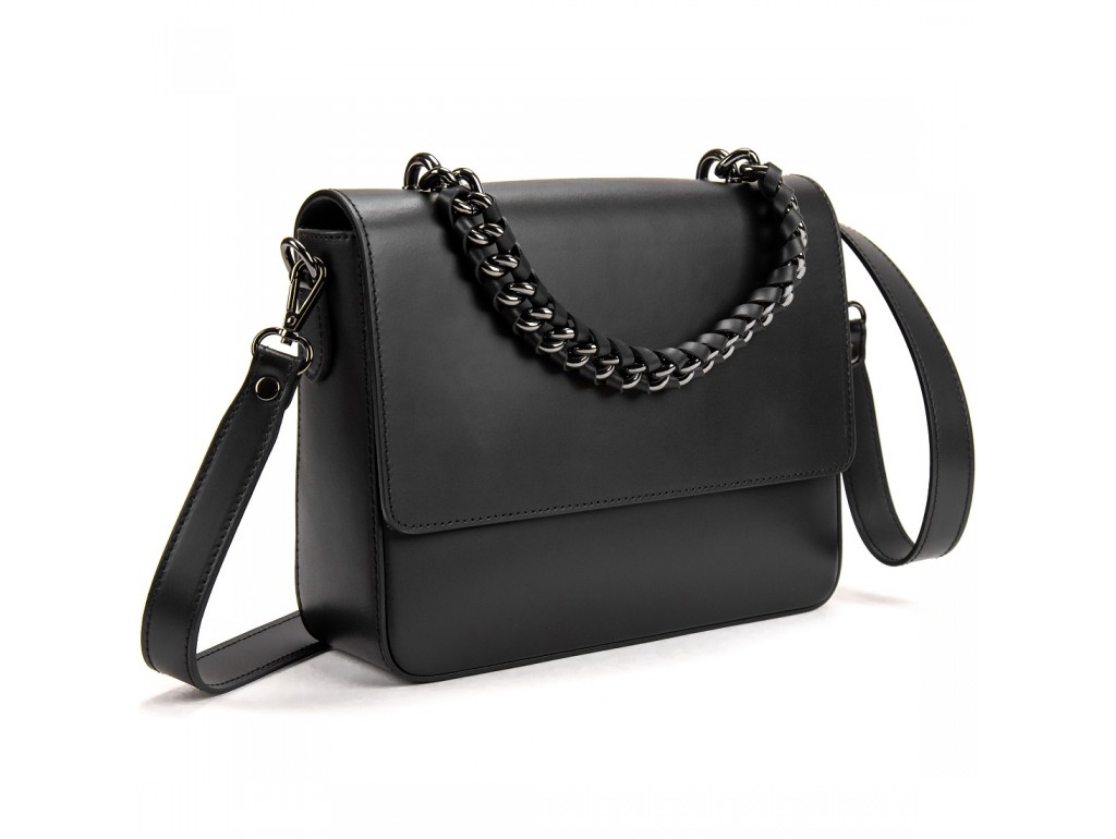 Женская классическая кожаная сумочка Firenze Italy F-IT-9810A - Royalbag Фото 1