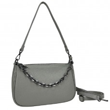 Елегантна шкіряна сумочка з ланцюжком Firenze Italy F-IT-9833G - Royalbag