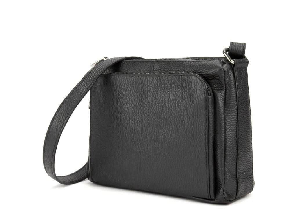 М'яка жіноча сумочка на три відділи Firenze Italy F-IT-9850A - Royalbag Фото 1