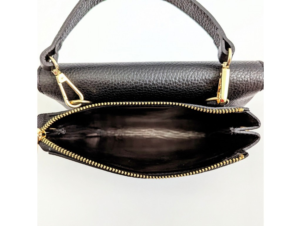 Компактна жіноча сумочка з клапаном Firenze Italy F-IT-9873A - Royalbag