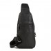 Чоловіча сумка-слінг чорного кольору Tiding Bag FL-A25F-66602A - Royalbag Фото 5
