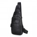 Мужская сумка-слинг черного цвета Tiding Bag FL-A25F-66602A - Royalbag Фото 4
