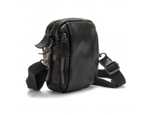 Міні-сумка через плече шкіряна чоловіча Tiding Bag M39-6072A - Royalbag