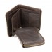 Небольшое коричневое портмоне на молнии Tiding Bag M39-9600DB - Royalbag Фото 3