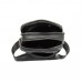 Чоловічий шкіряний месенджер чорного кольору Tiding Bag M56-2058A - Royalbag Фото 3
