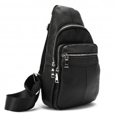 Шкіряна сумка слінг Tiding Bag M56-698A - Royalbag
