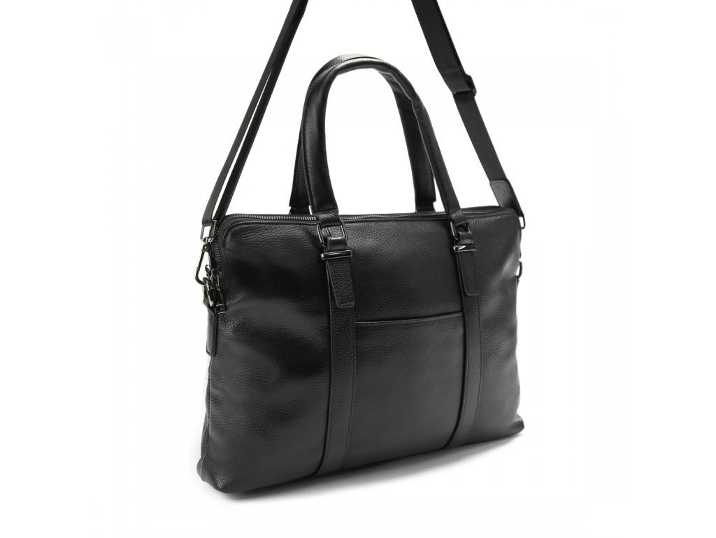 Деловая мужская кожаная сумка Tiding Bag M56-9119A - Royalbag