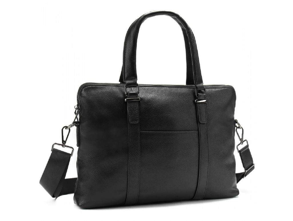 Ділова чоловіча шкіряна сумка Tiding Bag M56-9119A - Royalbag Фото 1