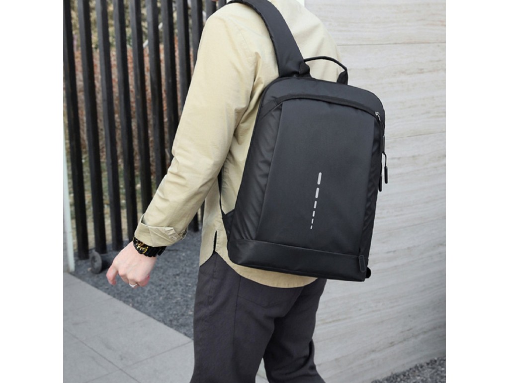 Класичний текстильний рюкзак для документів Confident N1-10129A - Royalbag