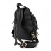 Женский кожаный черный рюкзак Riche NM20-W1032A - Royalbag Фото 8