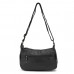Женская черная сумка через плечо из натуральной кожи Riche NM20-W2024A - Royalbag Фото 5