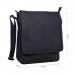 Шкіряна сумка через плече в чорному кольорі Tavinchi R-3161A - Royalbag Фото 6