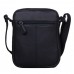Шкіряна сумка через плече в чорному кольорі Tavinchi R-3169A - Royalbag Фото 4