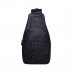 Мужской кожаный черный слинг на плечо Tavinchi R-6101A - Royalbag Фото 5
