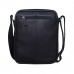 Шкіряна сумка через плече в чорному кольорі Tavinchi R-870557A - Royalbag Фото 4