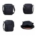 Шкіряна сумка через плече в чорному кольорі Tavinchi R-870557A - Royalbag Фото 7