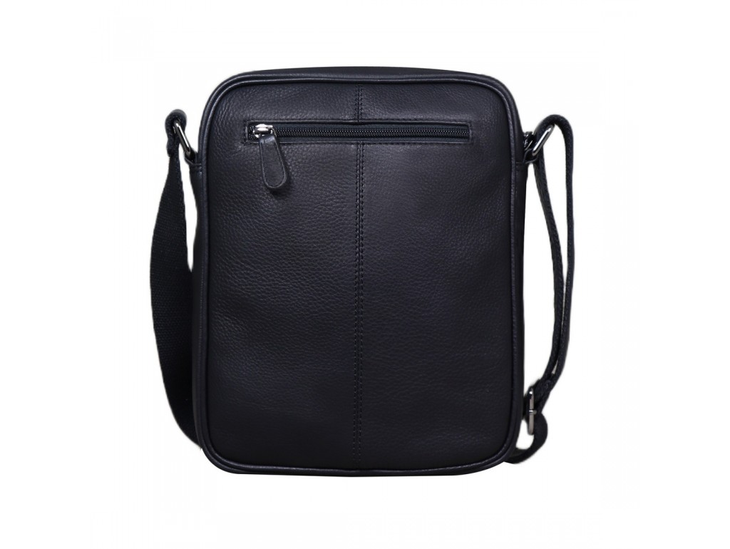 Кожаная сумка через плечо в черном цвете Tavinchi R-870557A - Royalbag