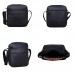 Шкіряна сумка через плече в чорному кольорі Tavinchi R-9885A - Royalbag Фото 7
