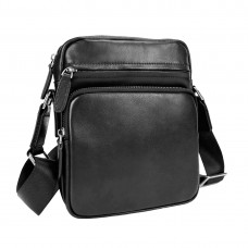 Кожаная стильная сумка-мессенджер через плечо Tiding Bag SM8-1022A