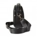 Шкіряна сумка через плече в чорному кольорі Tavinchi TV-009A - Royalbag Фото 5