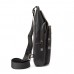 Мужской кожаный черный слинг на плечо Tavinchi TV-SM8-681A - Royalbag Фото 5