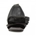 Мужской кожаный черный слинг на плечо Tavinchi TV-SM8-681A - Royalbag Фото 3
